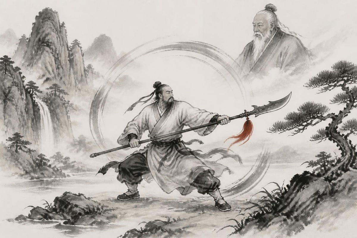 Guan dao martial training principles