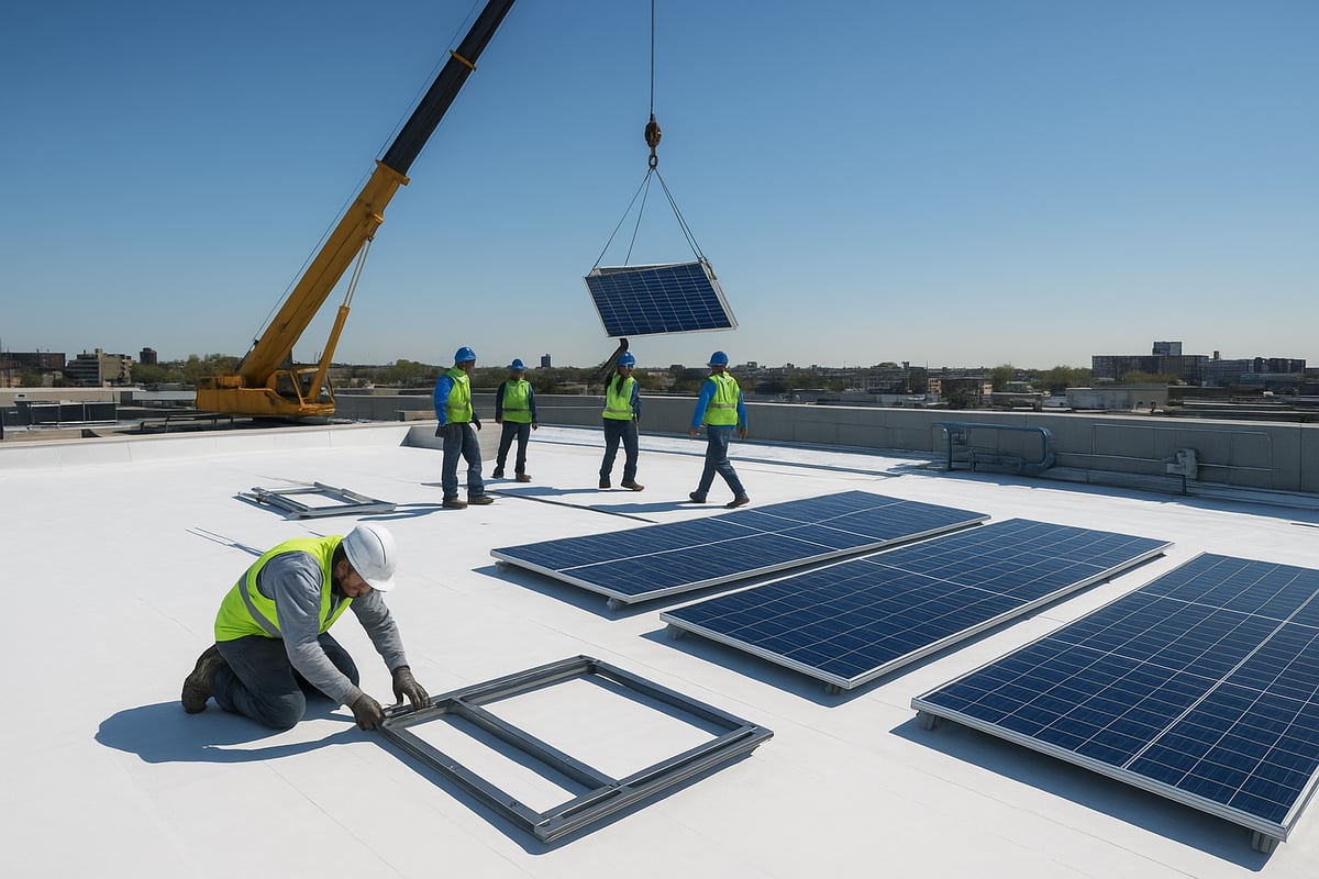 Integrated Installation: Best Practices for Commercial Roof and Solar Projects