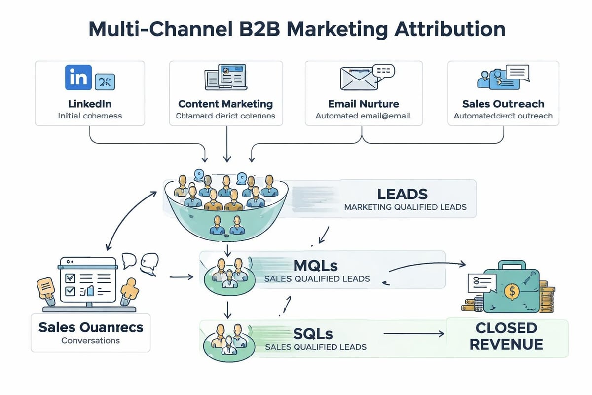 B2B marketing attribution tracking