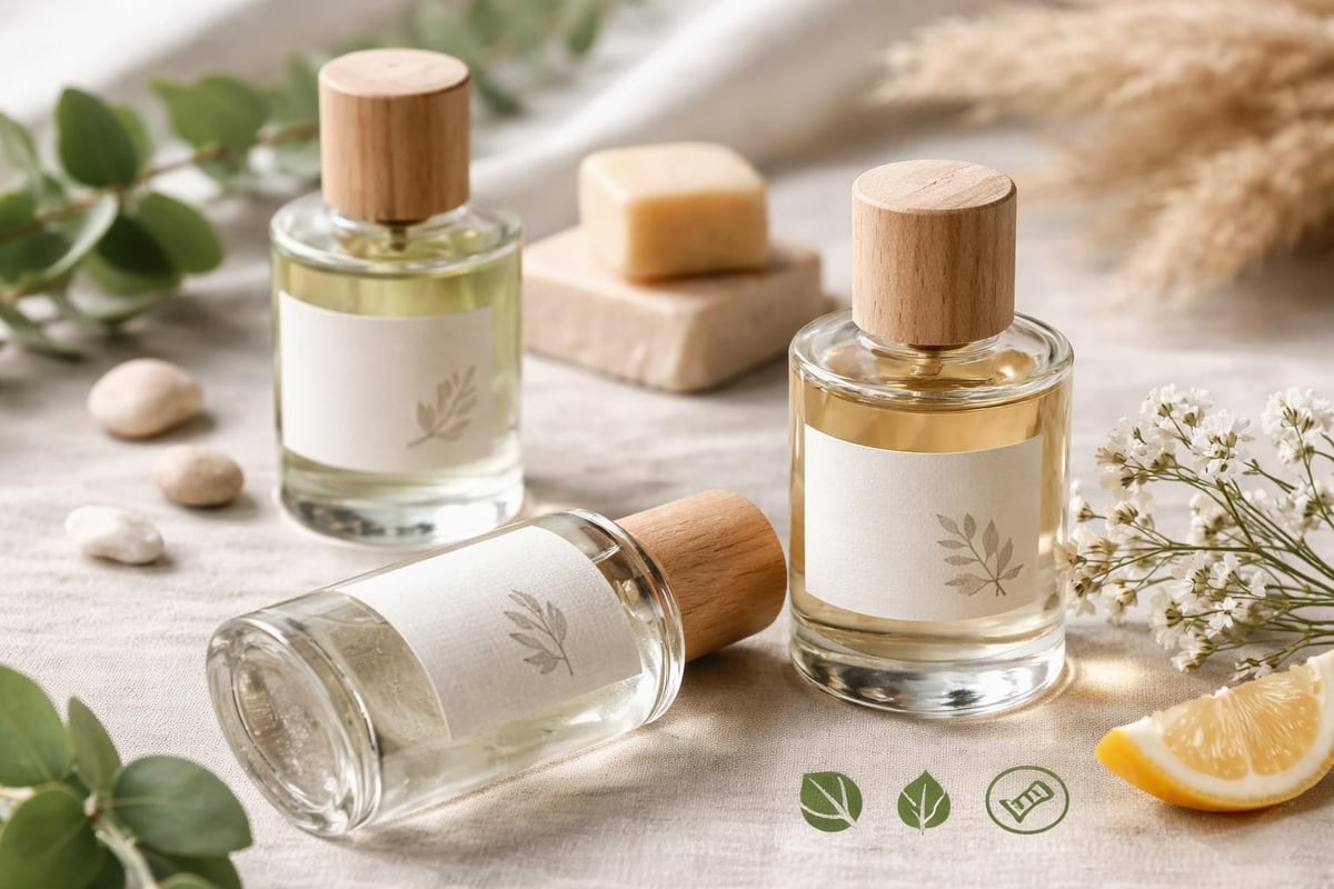 Markenwerte auf Parfumetiketten