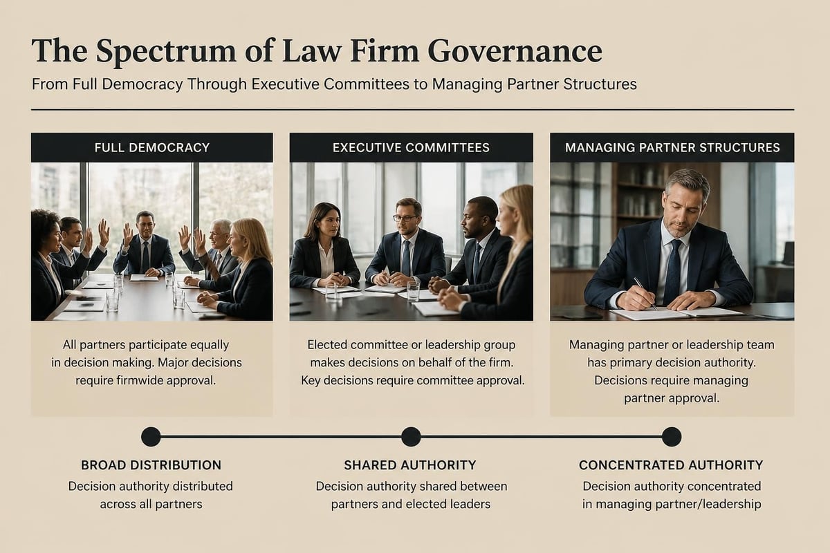 Law firm governance models
