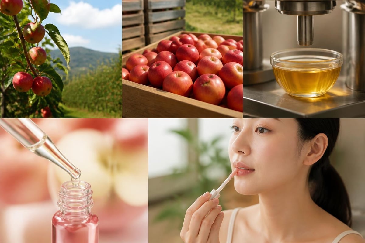 Korean lip oil ingredients