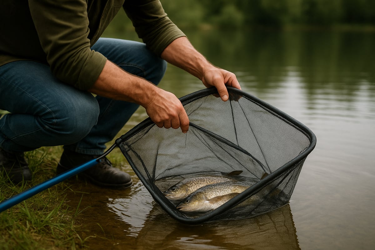 Proper Usage: Step-by-Step Guide to Using a Fish Keep Net