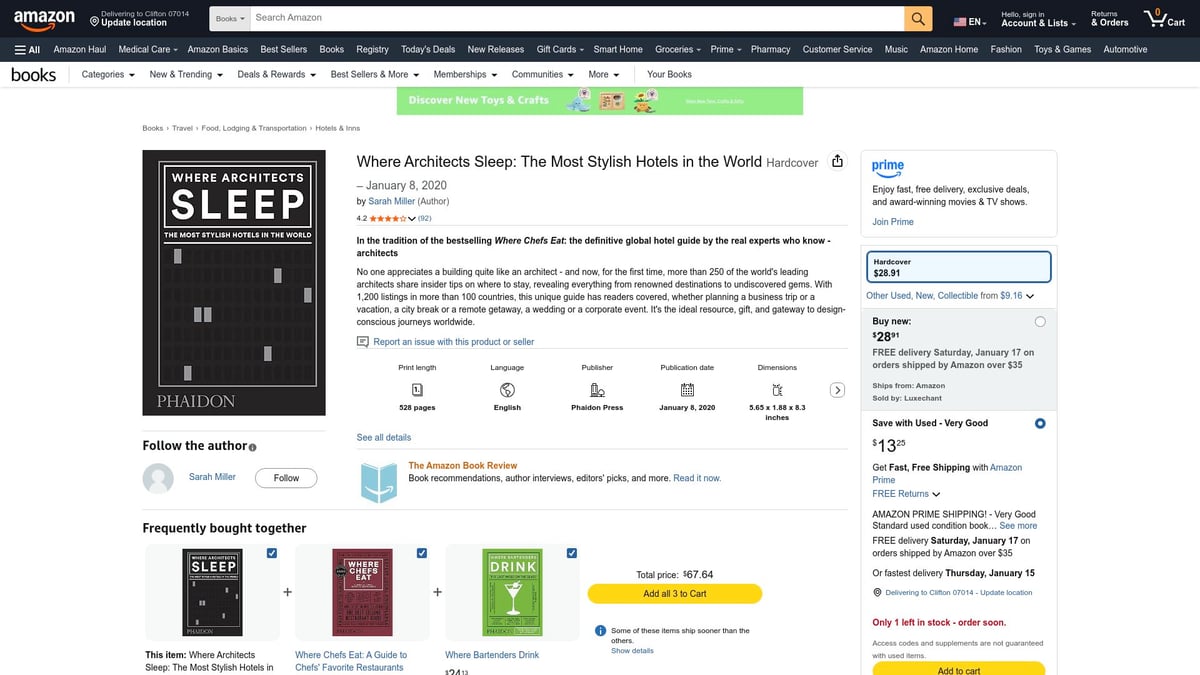 Top 10 Unique Gifts for Travel Lovers in 2026 - Phaidon Press – Where Architects Sleep: The Most Stylish Hotels in the World