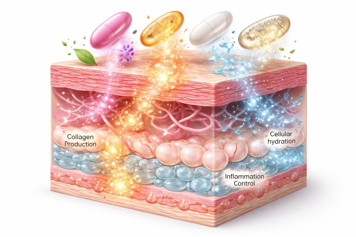 Cellular mechanisms of supplements