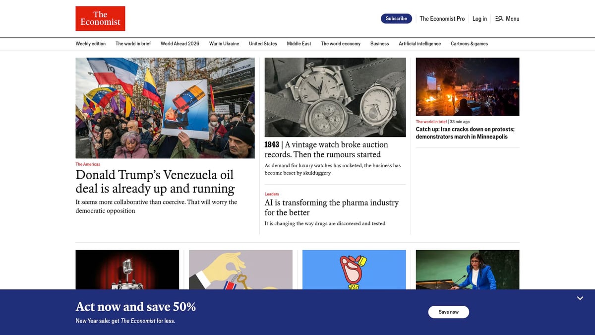 9 Must-Read Best Business Periodicals for 2026 Success - The Economist