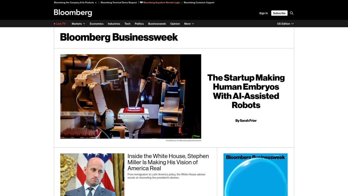9 Must-Read Best Business Periodicals for 2026 Success - Bloomberg Businessweek