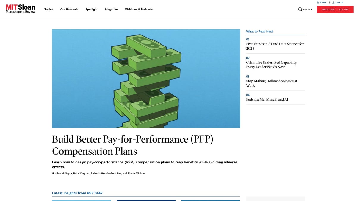 9 Must-Read Best Business Periodicals for 2026 Success - MIT Sloan Management Review