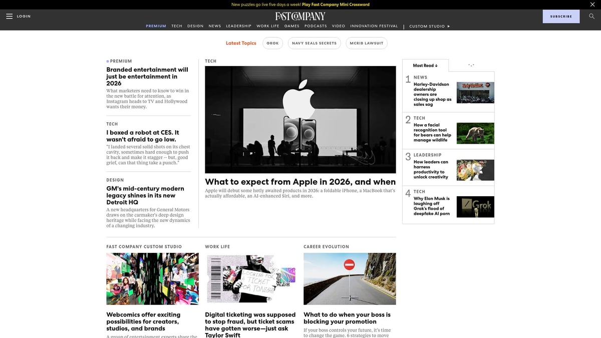 9 Must-Read Best Business Periodicals for 2026 Success - Fast Company