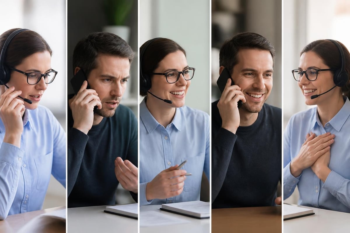 Customer trust building through voice interaction