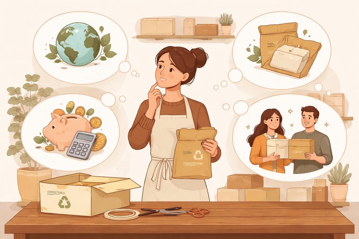 Small business packaging workflow