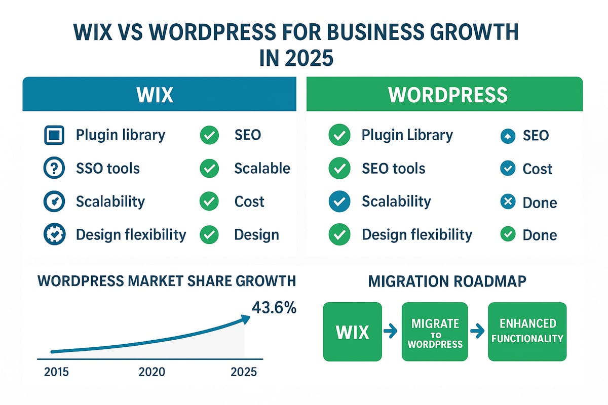 Why migrate from Wix to WordPress in 2025?
