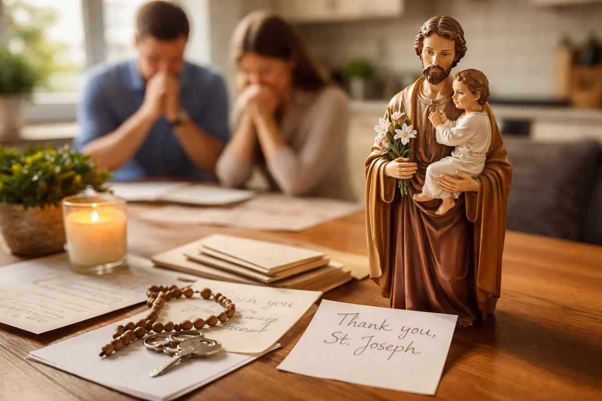 St Joseph answered prayers testimony