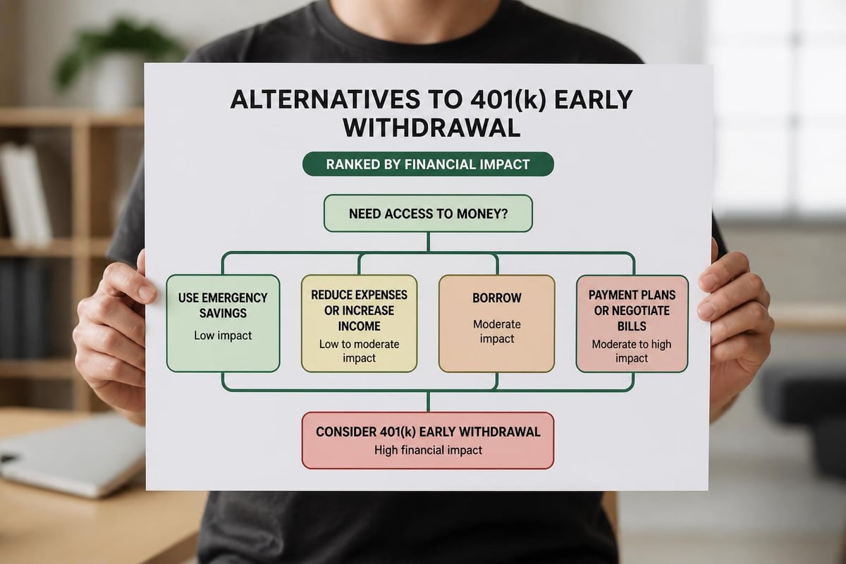 Financial alternatives hierarchy