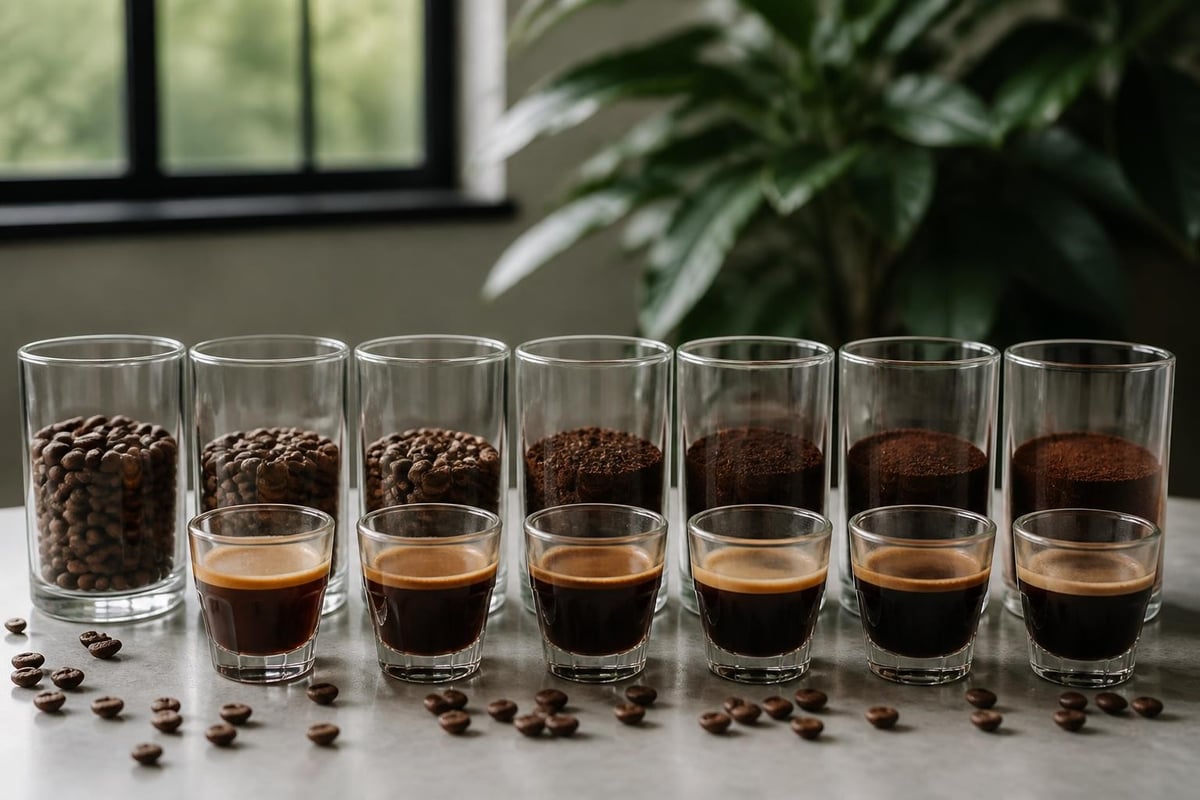 Évolution temporelle du café