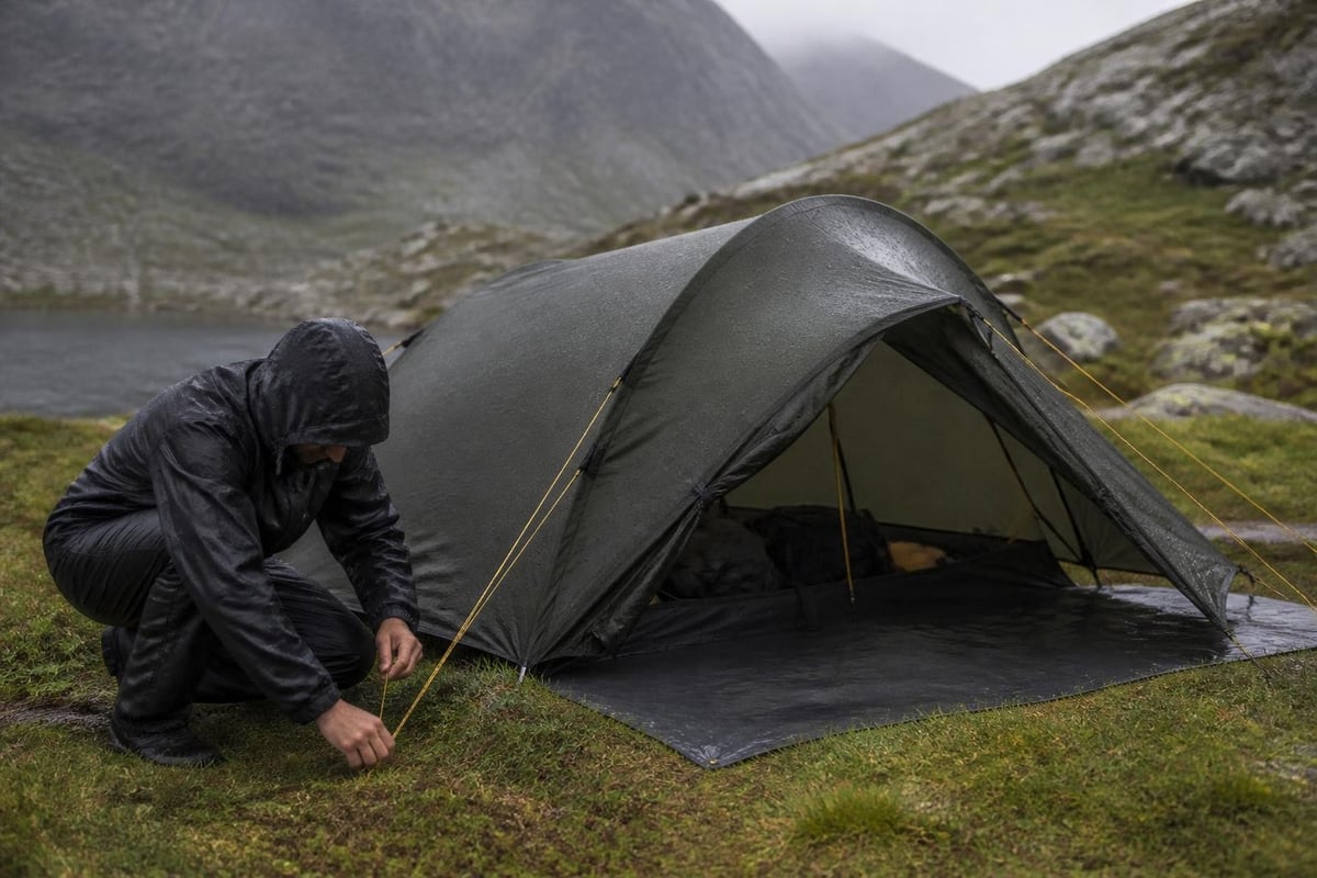 Weather protection setup