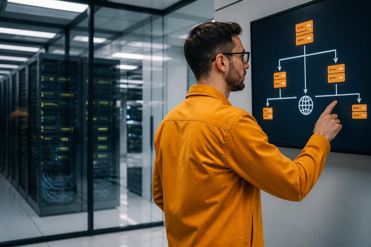 DNS hierarchy and authoritative servers