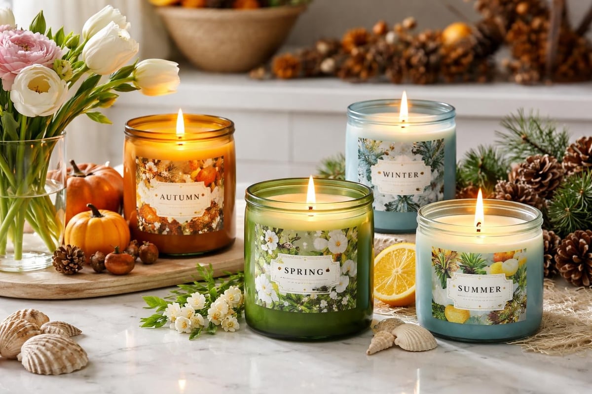 Seasonal scent rotation