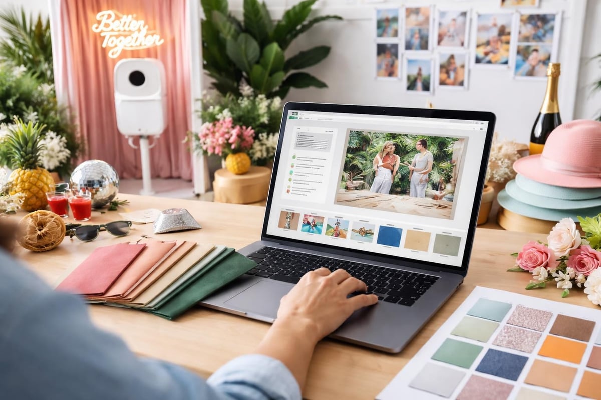 Photo booth customization