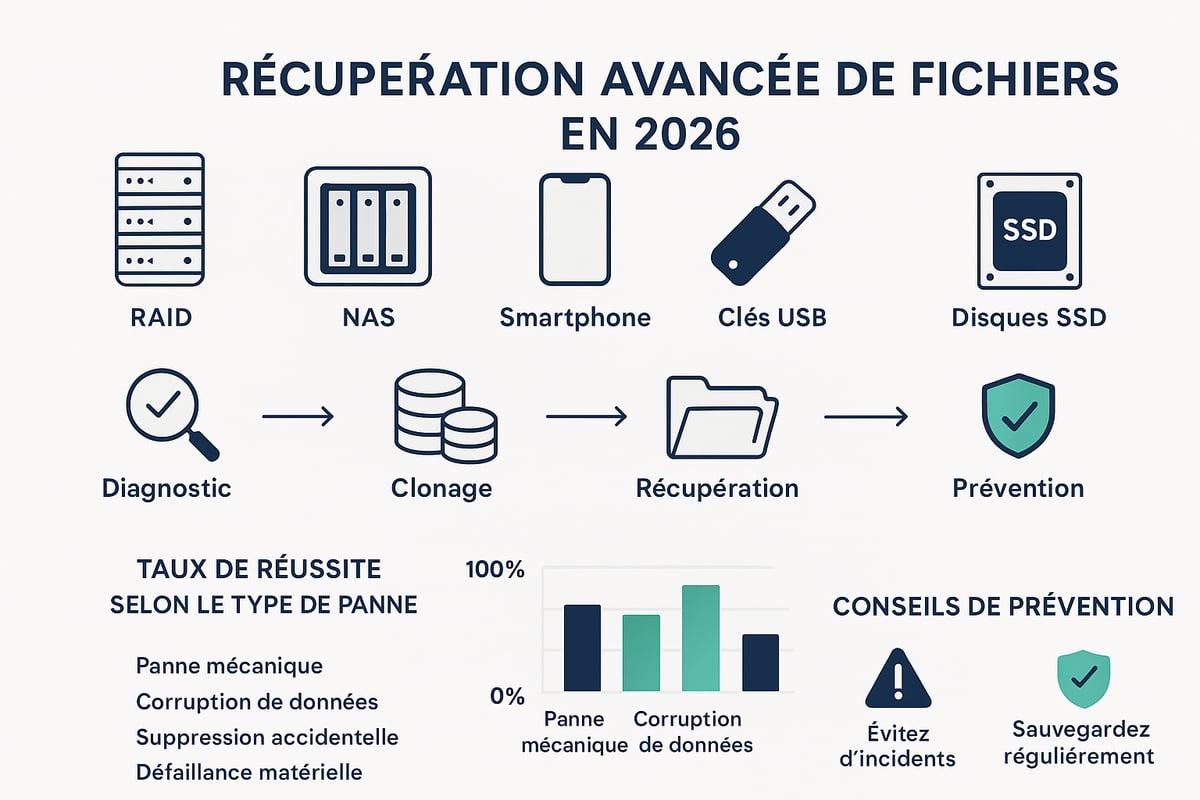 Récupération Avancée : Cas Complexes et Supports Spécifiques
