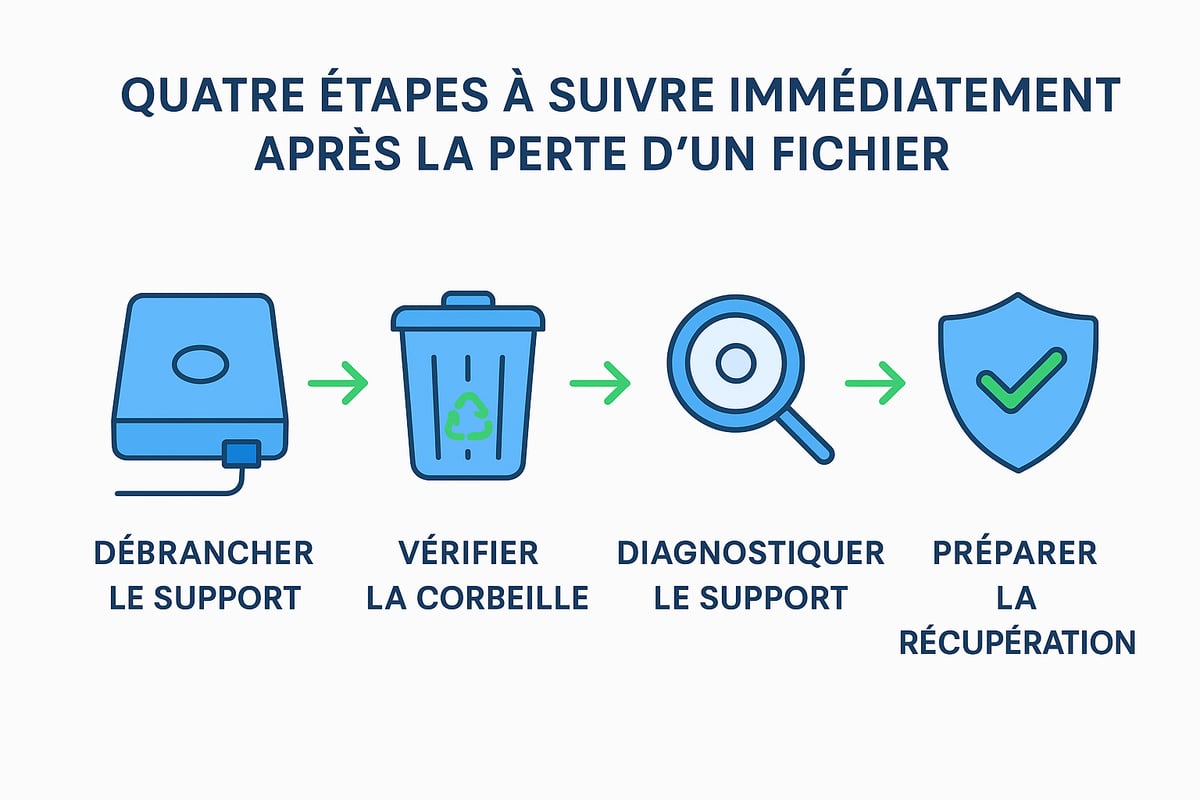 Premiers Réflexes Après la Perte d’un Fichier