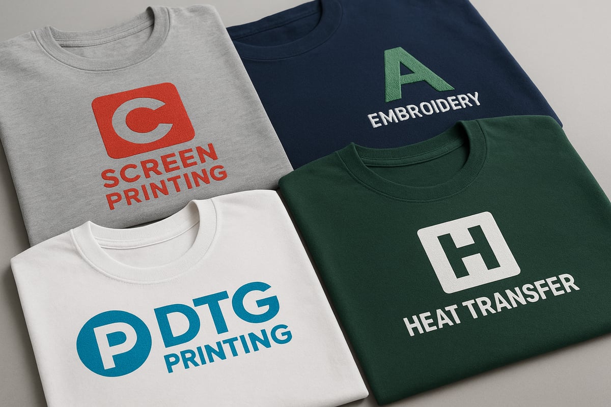 Printing Methods Explained: Which Is Best for Your Company Name?