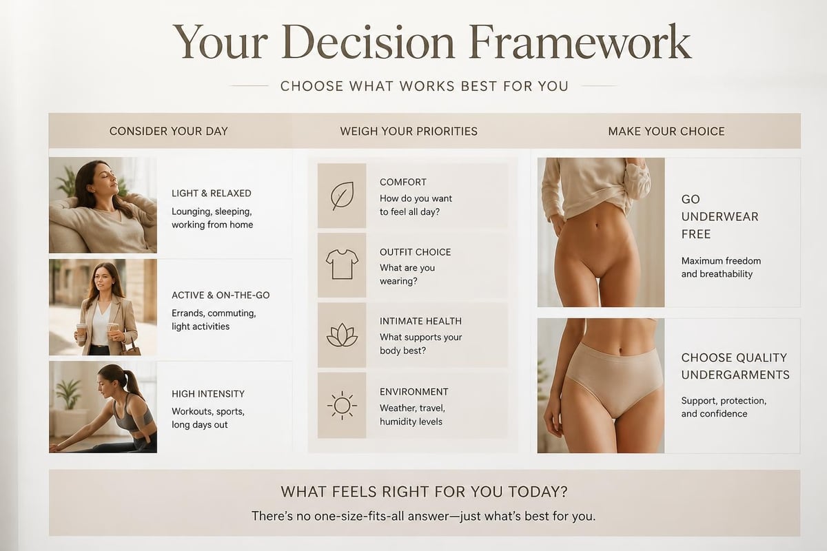 Activity-based underwear decisions