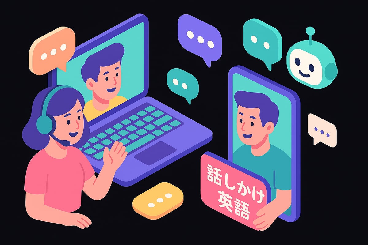 AI・オンライン英会話の活用で「話しかけ力」を最短強化