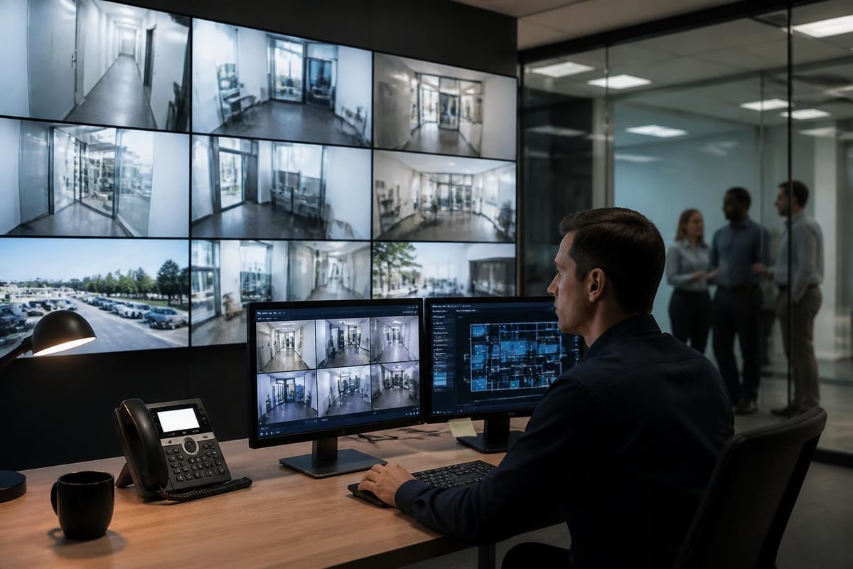 Multi-site access control topology