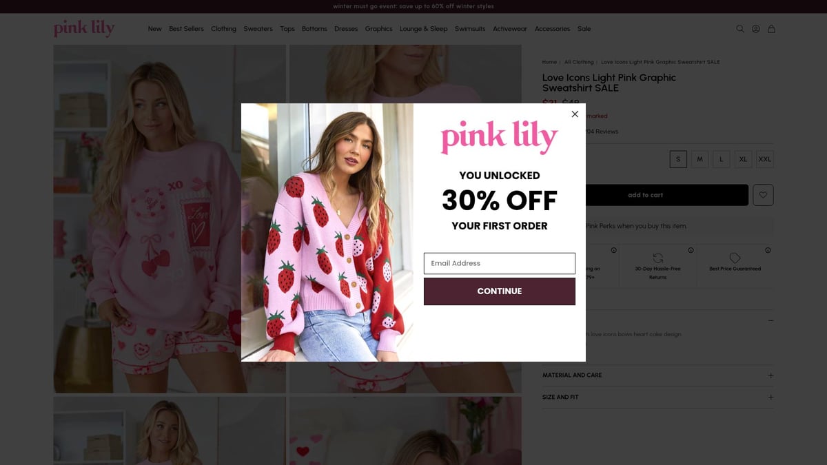 8 Trendy Graphic Sweatshirts to Elevate Your Style in 2026 - Love Icons Light Pink Graphic Sweatshirt – Pink Lily