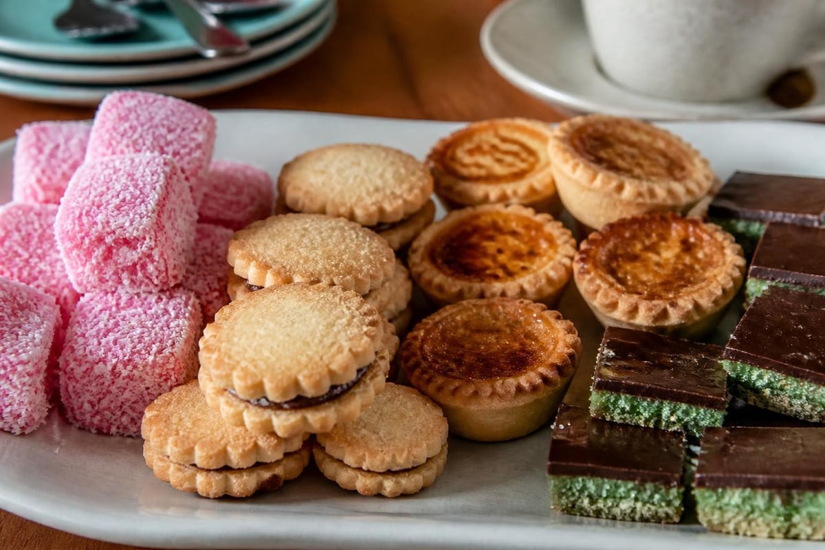 Traditional South African dainties assortment