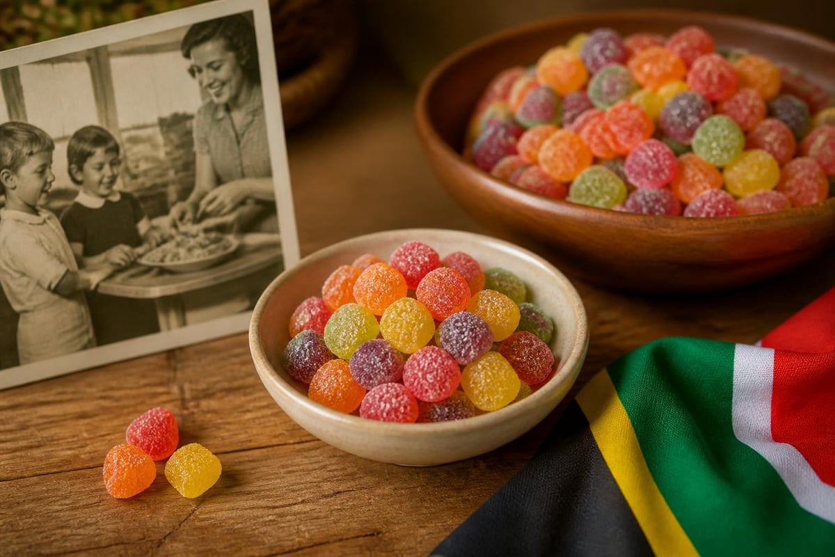 Timeline of jelly tots history