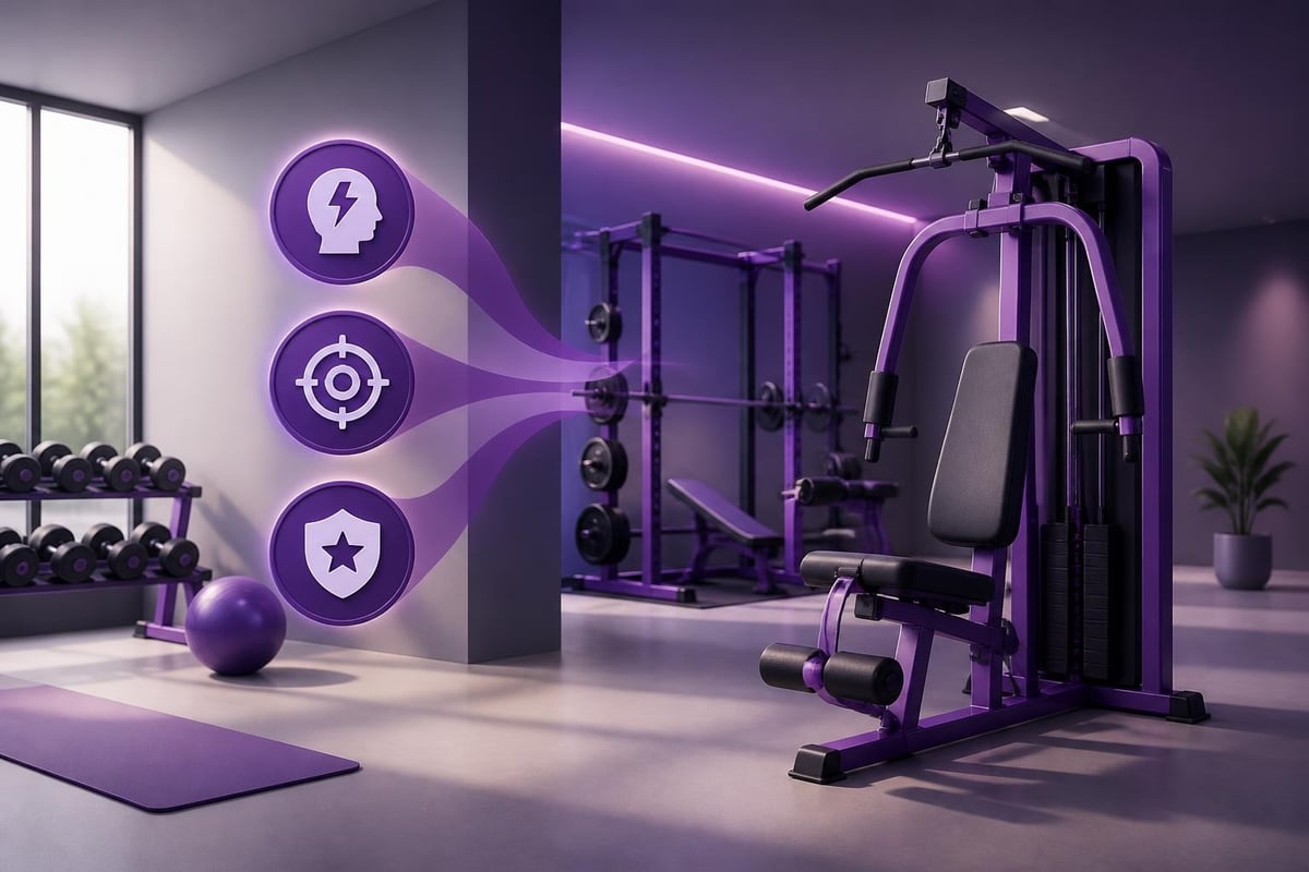 Color psychology in fitness spaces