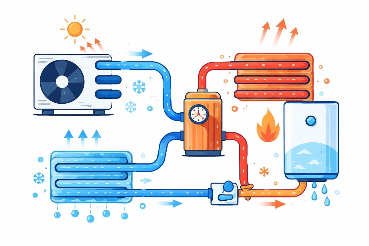 Kältekreislauf Wärmepumpe