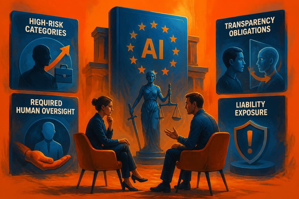 AI coaching regulatory risks