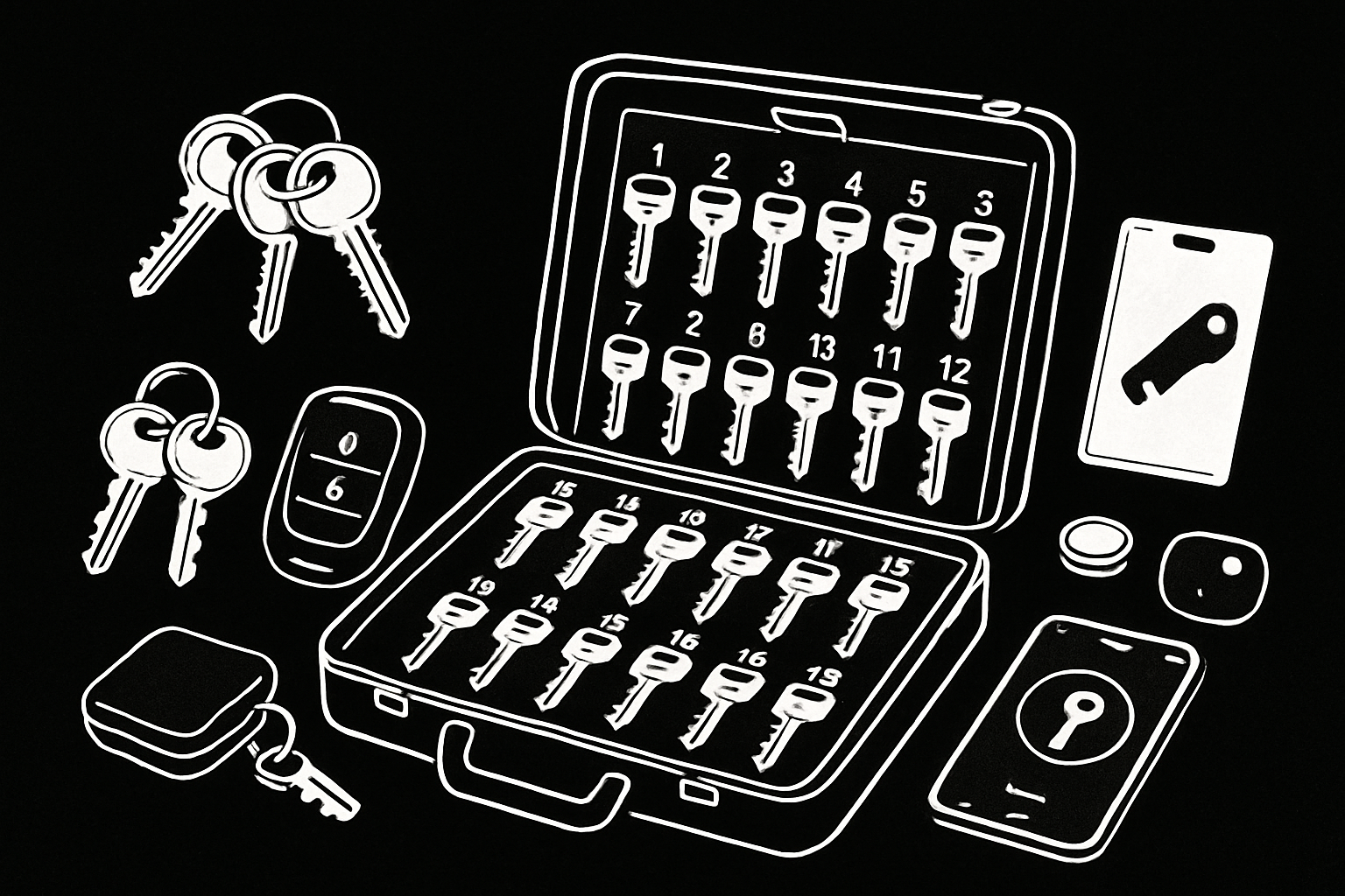 Übersicht: Schlüssel 24 Typen, Systeme & Produkte