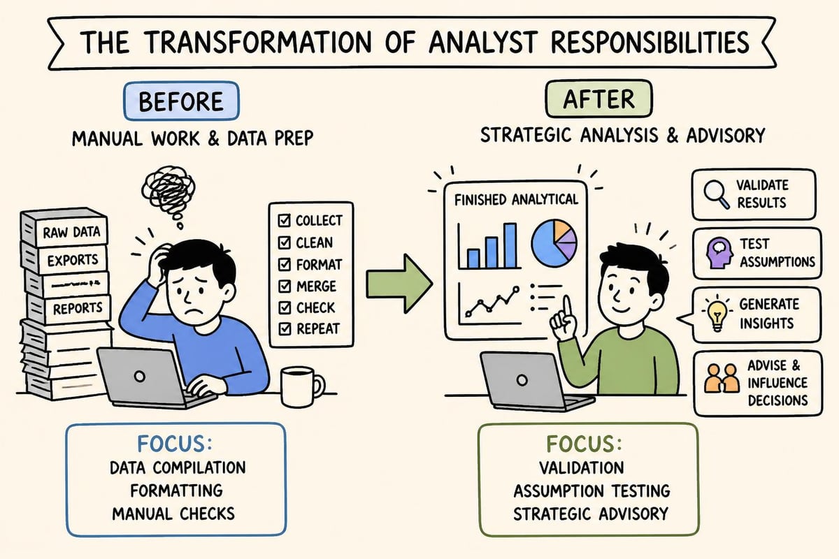 Analyst role evolution workflow