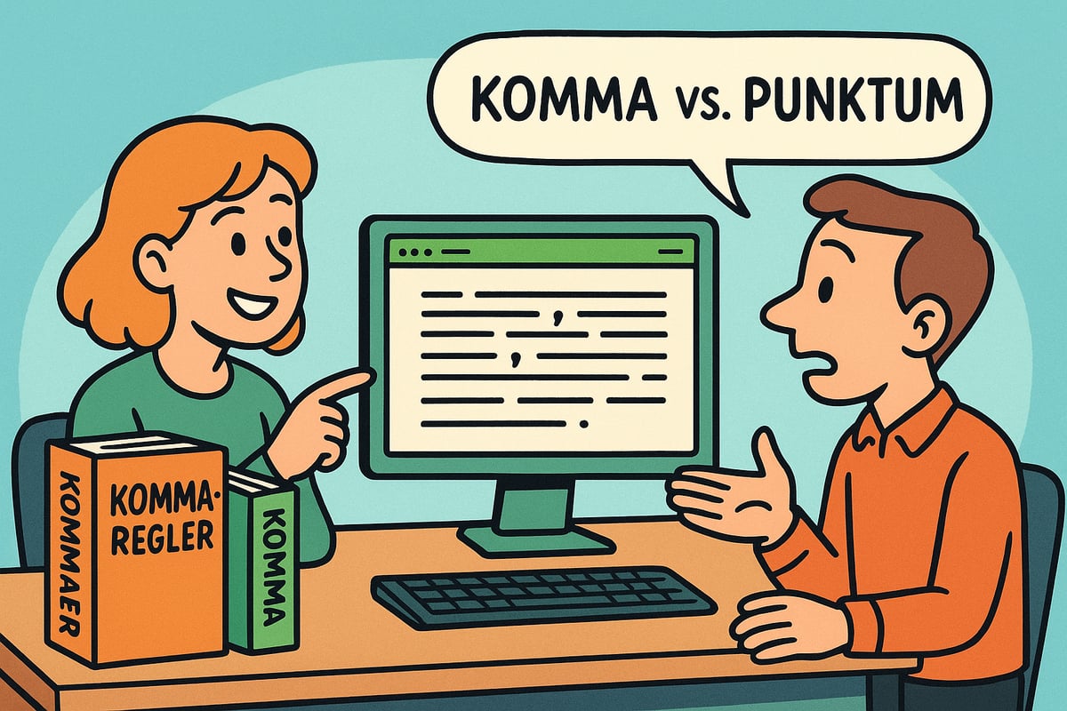 De vigtigste kommaregler i dansk (2026-version)