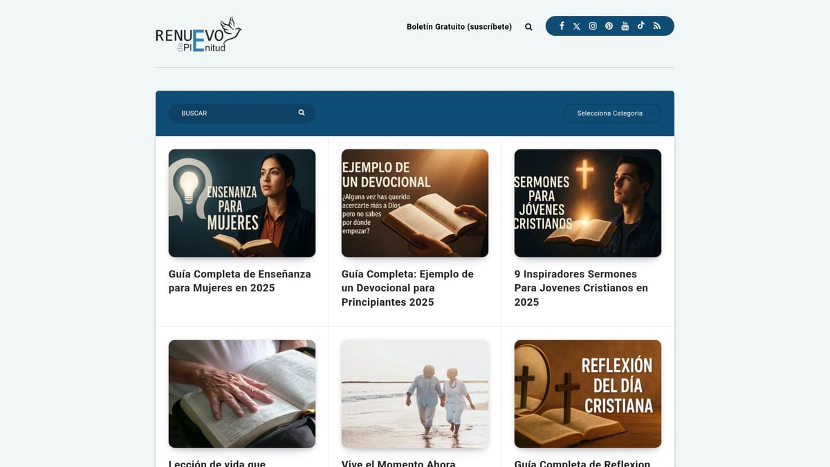 Guía Completa de Mi Relación con Dios Reflexión 2025 - Renuevo De Plenitud: Recursos para Fortalecer tu Relación con Dios