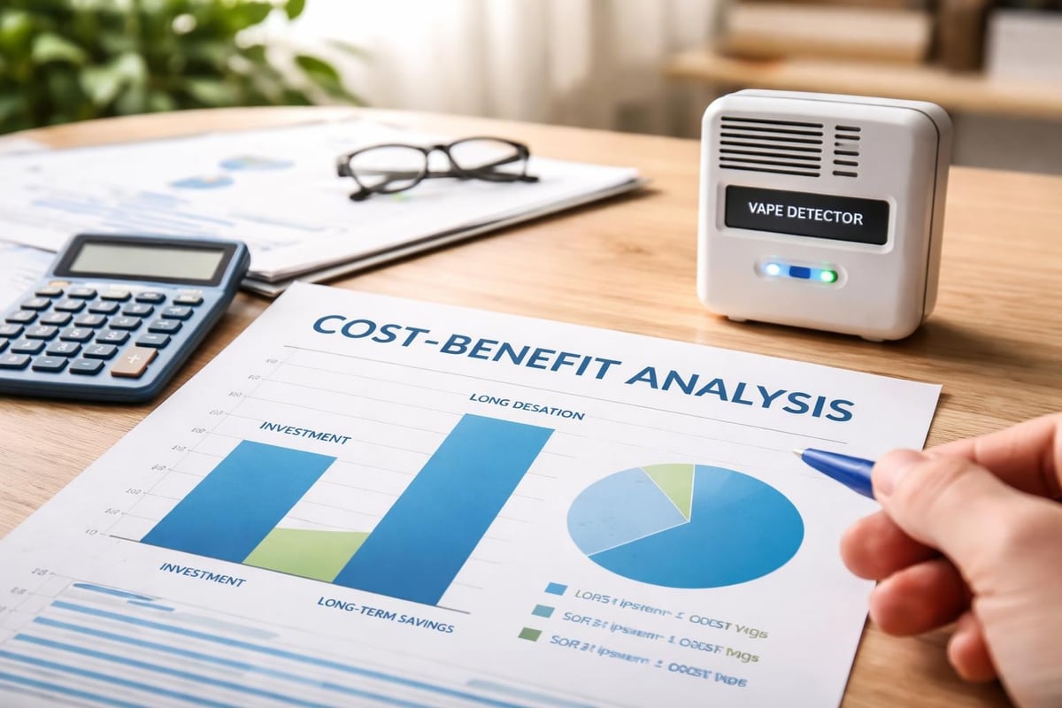 ROI analysis for vape detectors
