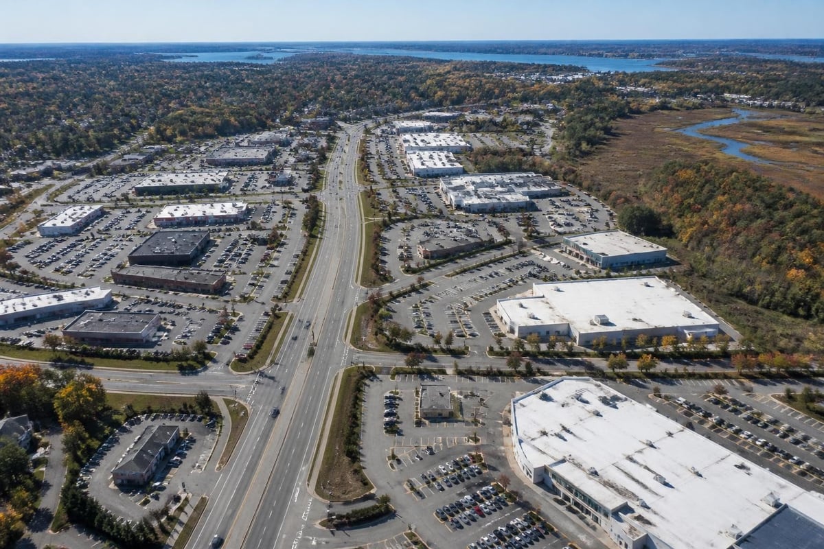 Kittery outlet district layout