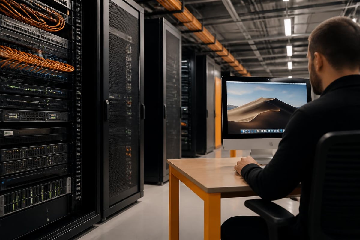 Hosted macOS architecture