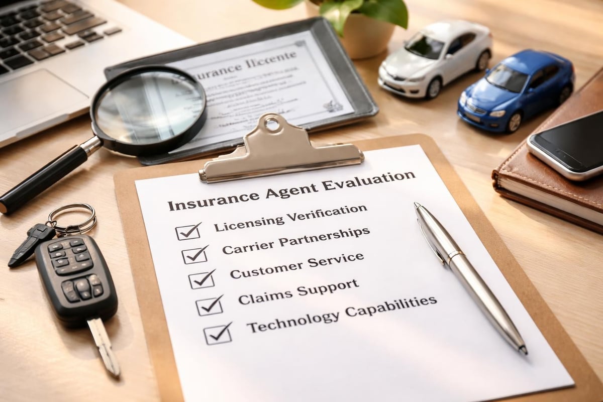 Agent selection criteria