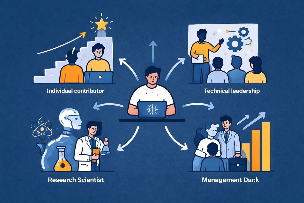 AI engineering career growth pathways