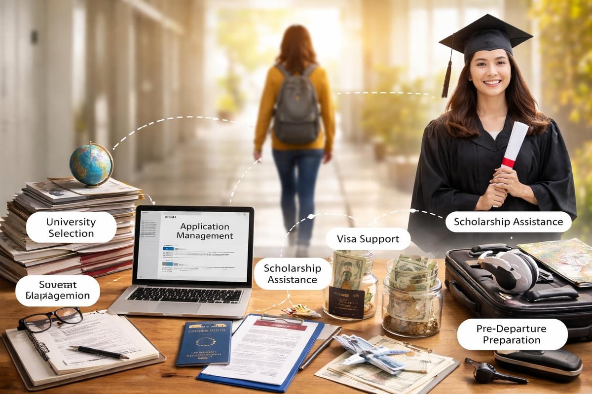 Study Abroad Consultancy Service Framework