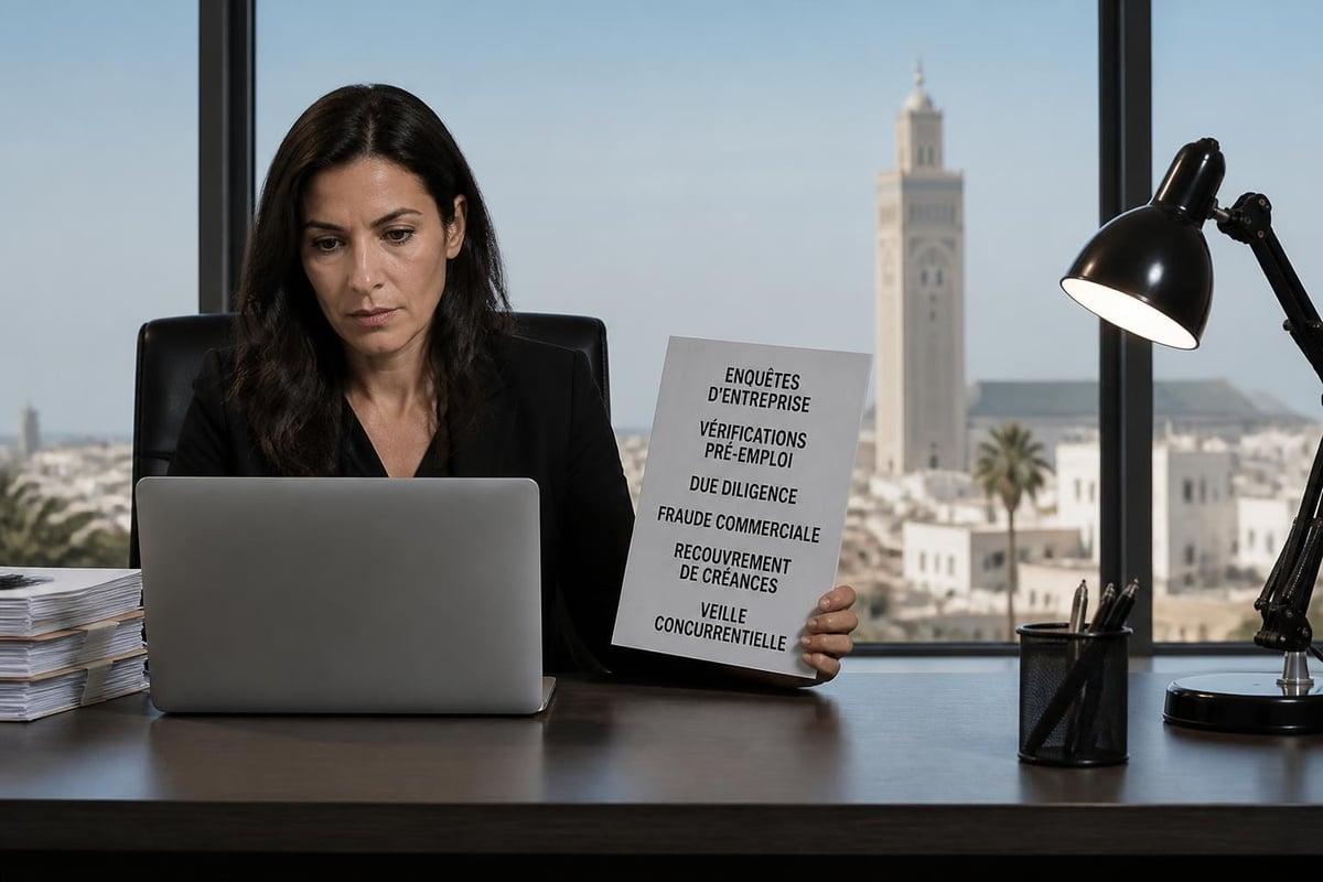 Services détective privé entreprises