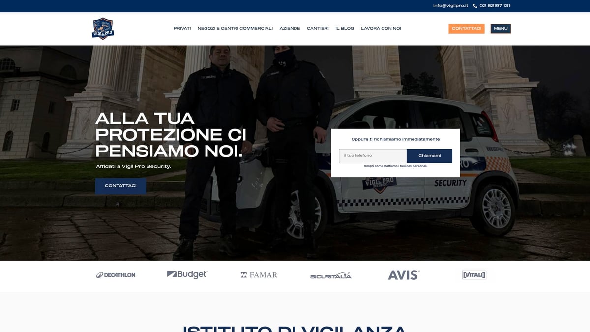 7 Migliori Vigilanza Privata Provincia di Como per il 2026 - Vigil Pro Security