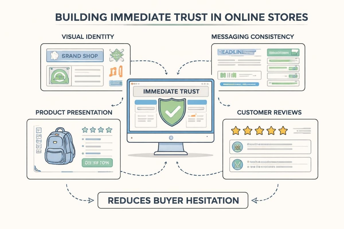 E-commerce brand trust signals