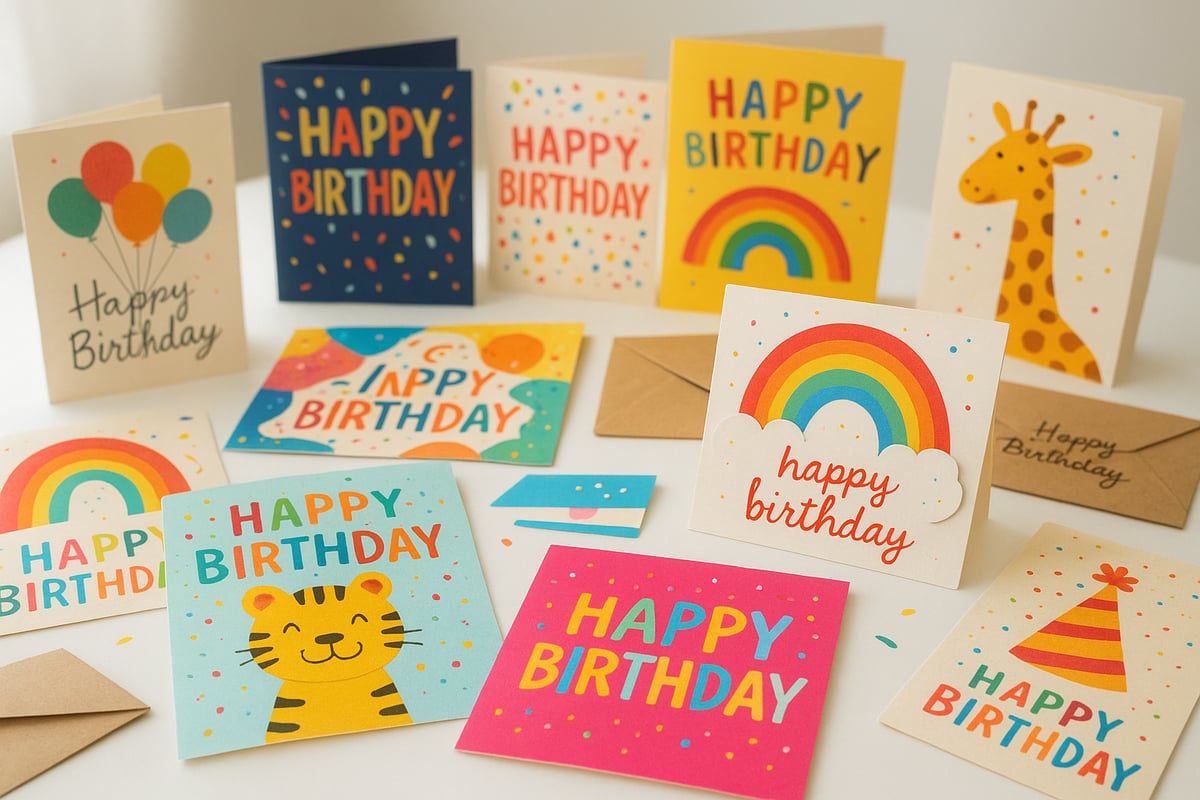 How to Choose the Perfect Colourful Birthday Card
