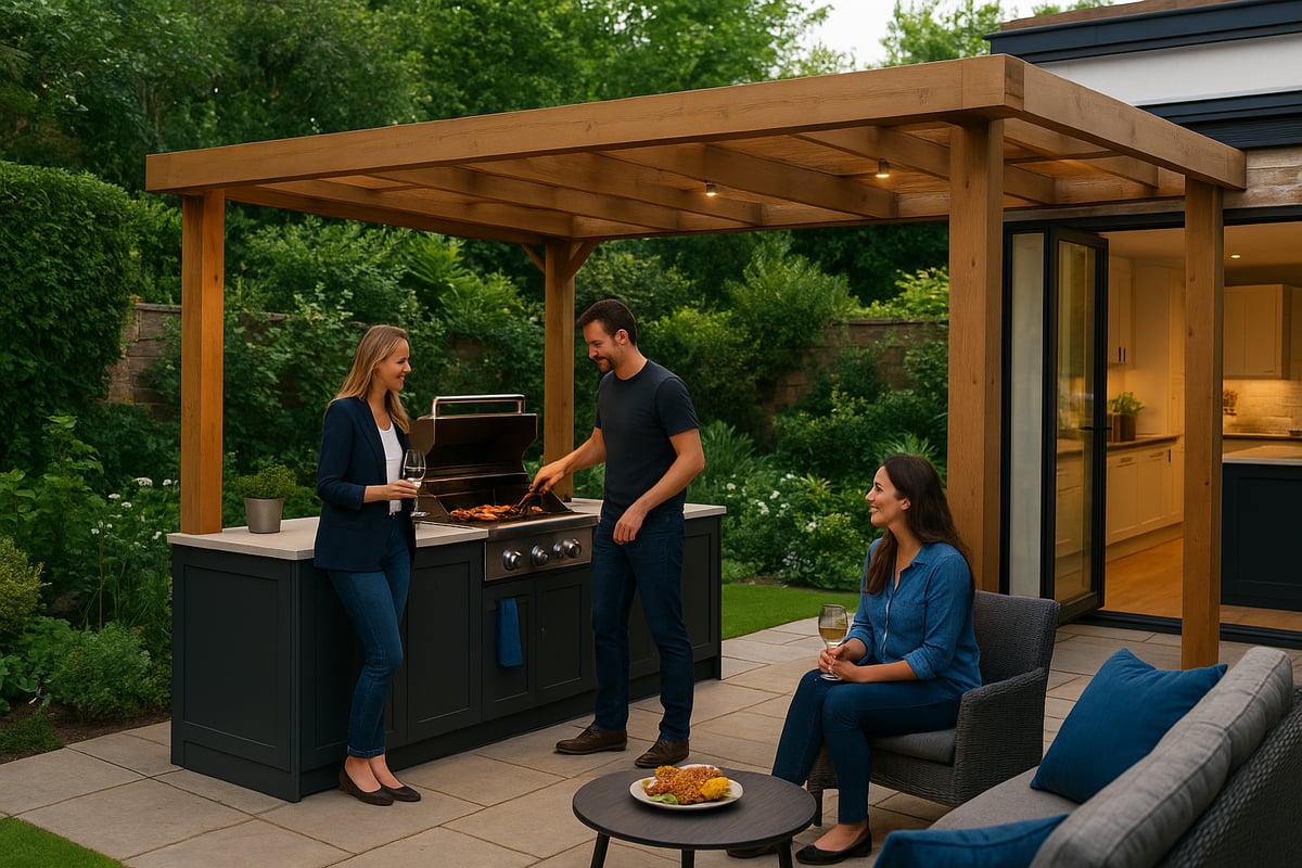 Why Outdoor BBQ Kitchens Are Essential for Modern Gardens